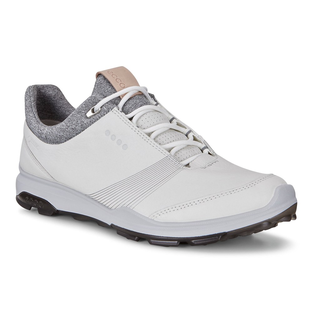 Zapatos De Golf Mujer - ECCO Biom Hybrid 3 Gtx - Blancos - POD871923